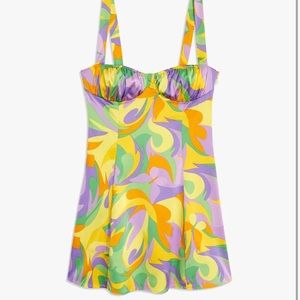 COPY - Ruched Cup princess Saved By the Bell Mini Dress WeWoreWhat